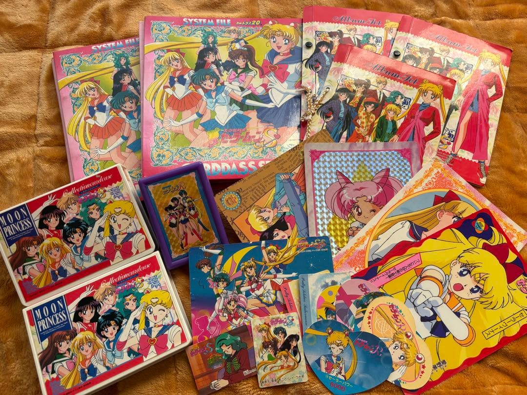 美少女戦士セーラームーンカードセット アマダ バンダイまとめ売り 美少女戦士セーラームーン カード20枚キラカード含む バンダイ アマダ
