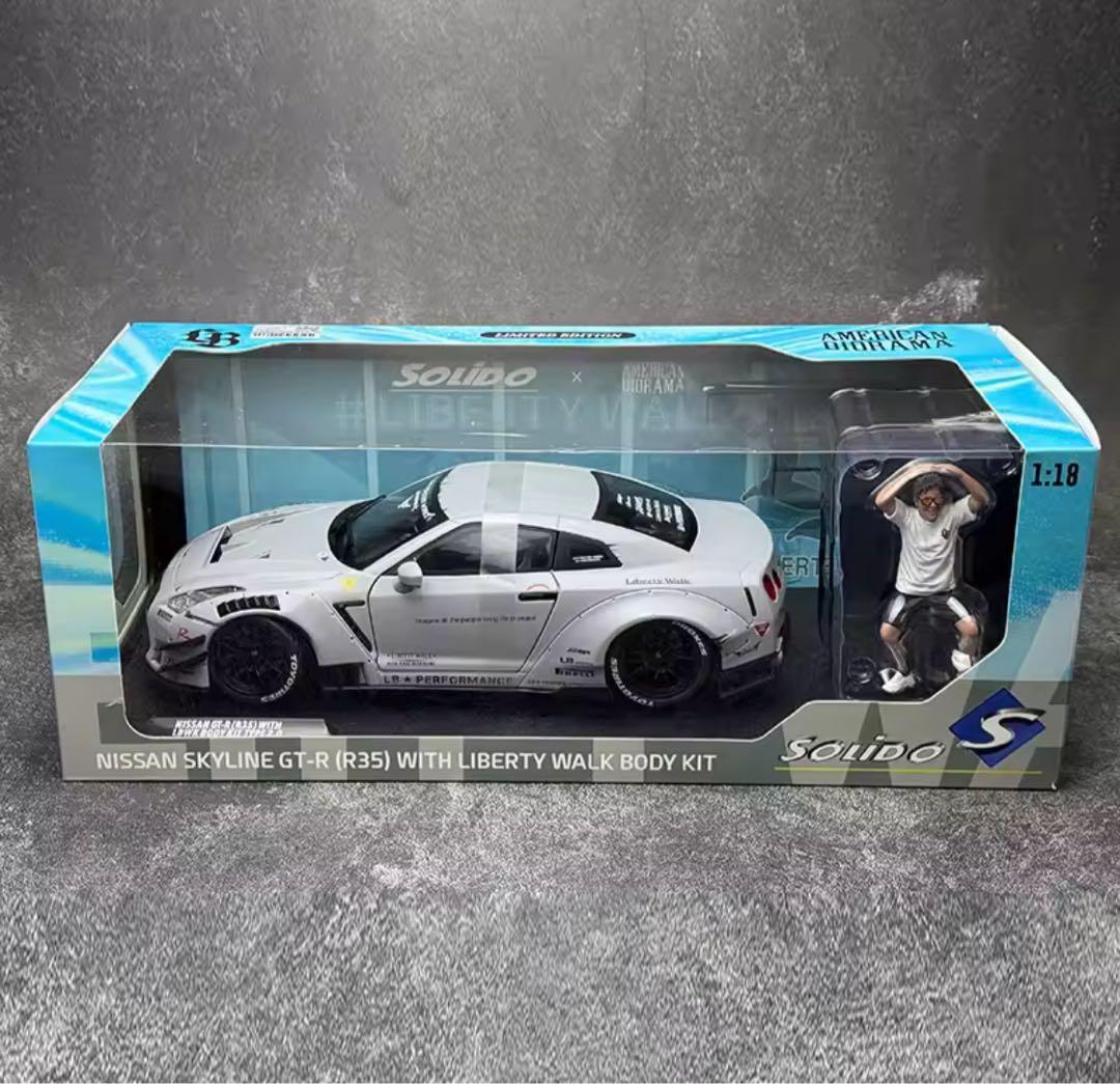 SOLID LBWK Nissan スカイラインGT-R （フィギュア付き）