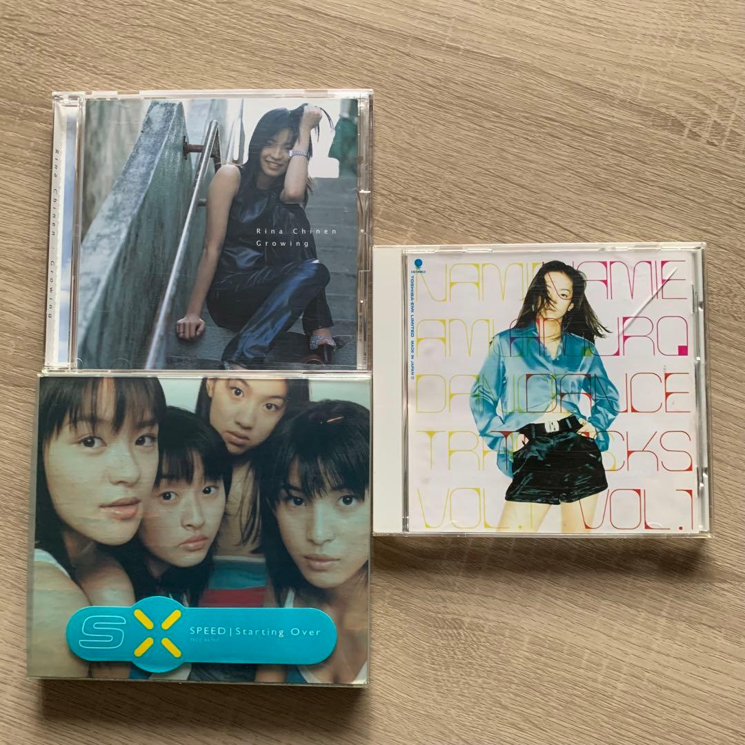 沖縄出身アーティストCD 3枚セット 安室奈美恵・知念里奈・SPEED