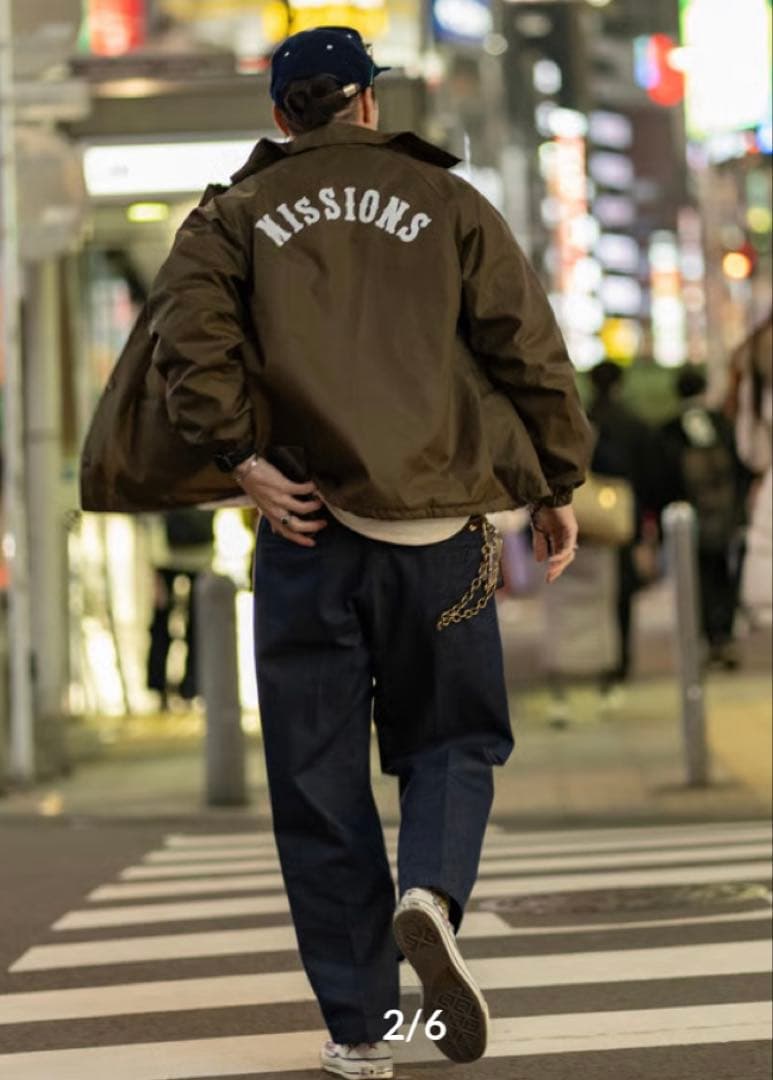MISSION DISTRICT コーチジャケット ネイティブジャパニーズ