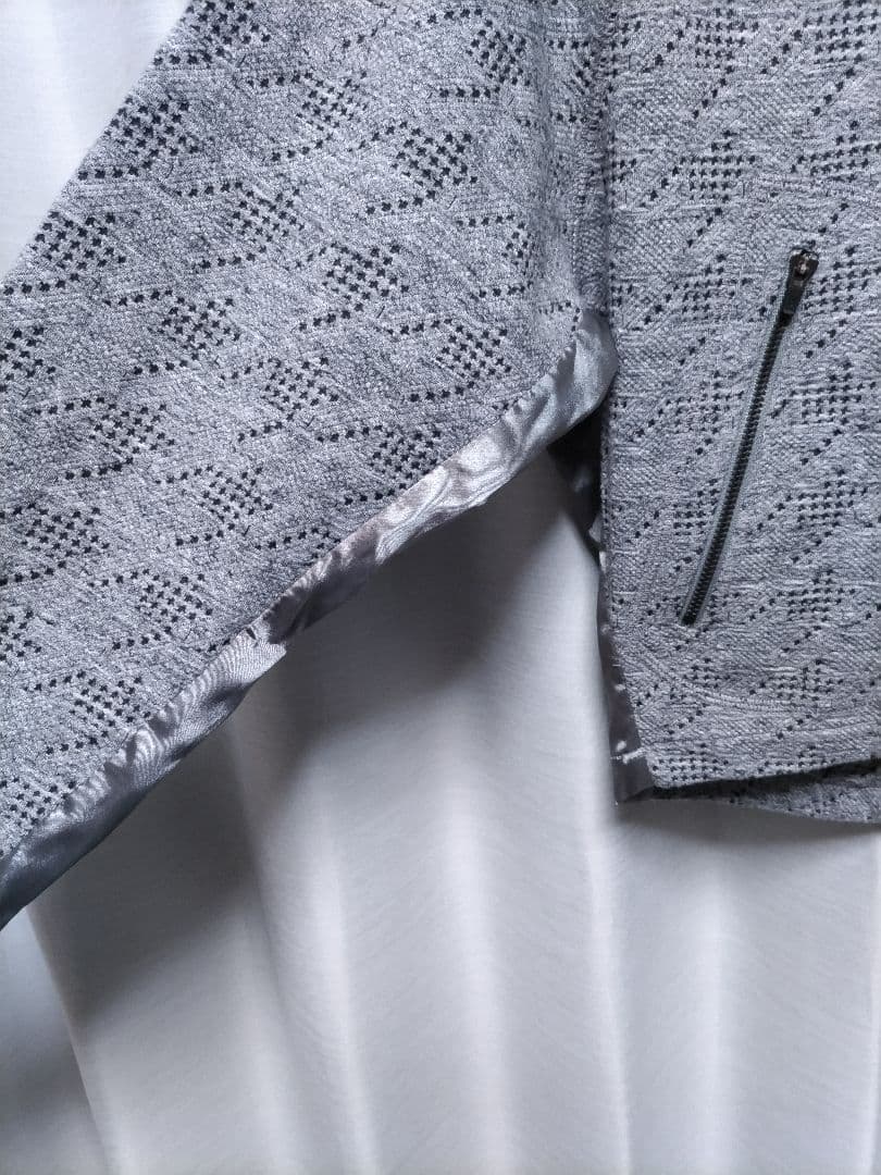 マスターバニー　クロップド パーカー グレー　23年モデル