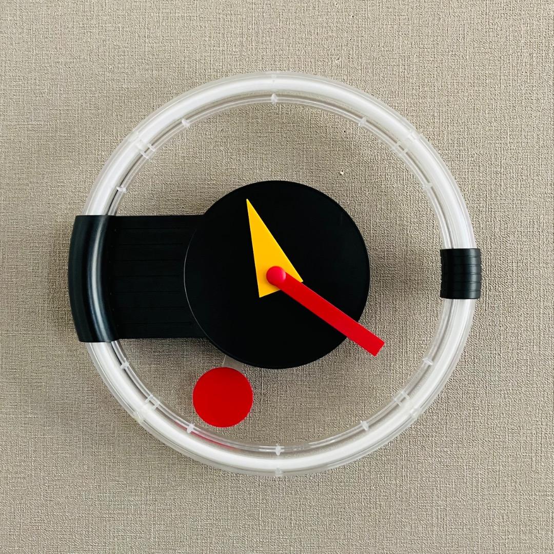 ポストモダン ネオンクロック アメリカン・トイ 振り子時計 掛け時計