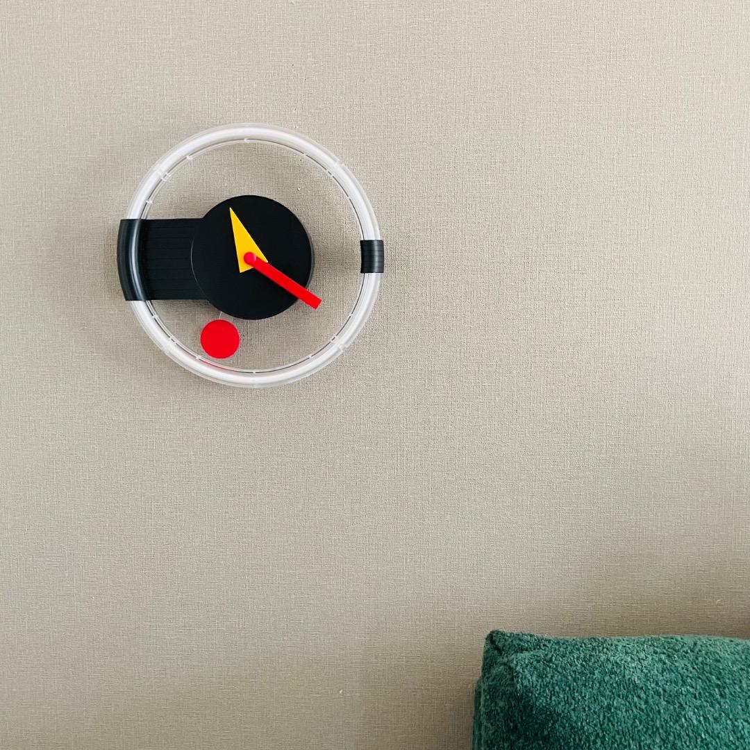 ポストモダン ネオンクロック アメリカン・トイ 振り子時計 掛け時計