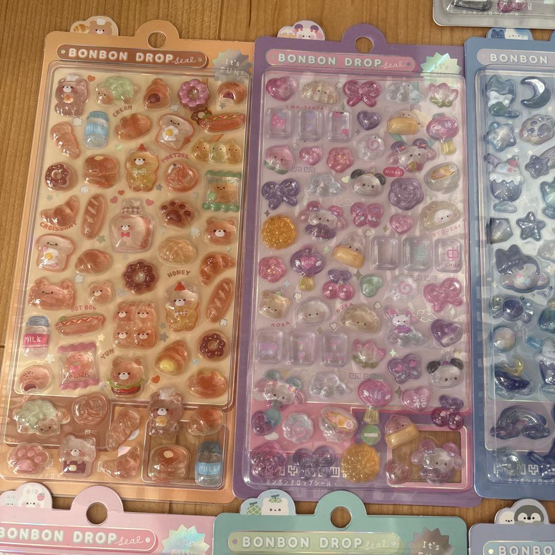 ボンボンドロップシール　15種セット
