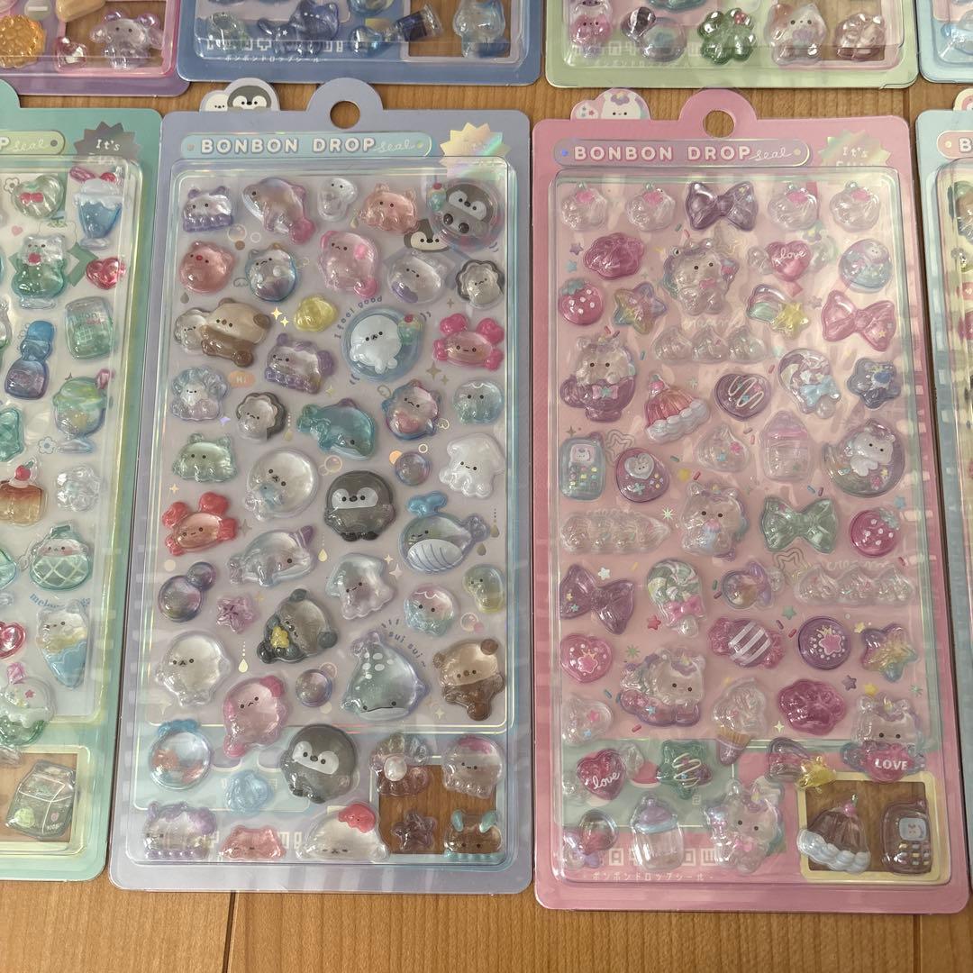 ボンボンドロップシール　15種セット