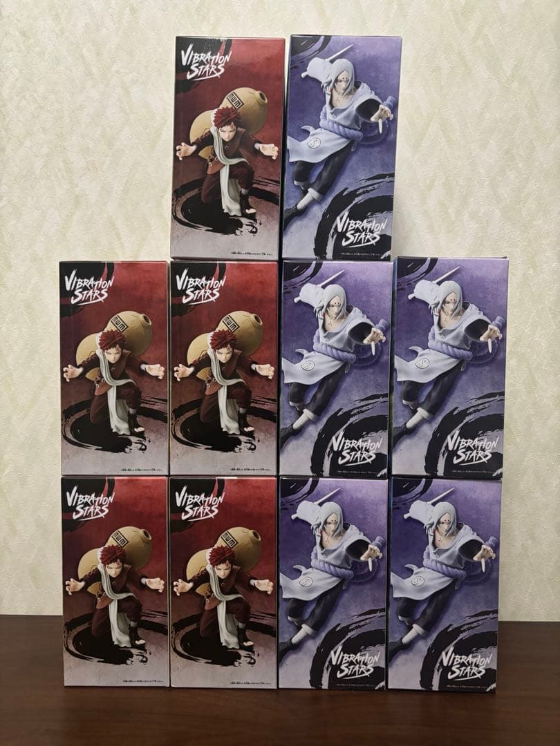 ナルト フィギュア 10体 我愛羅 君麻呂 VIBRATION STARS - メルカリ