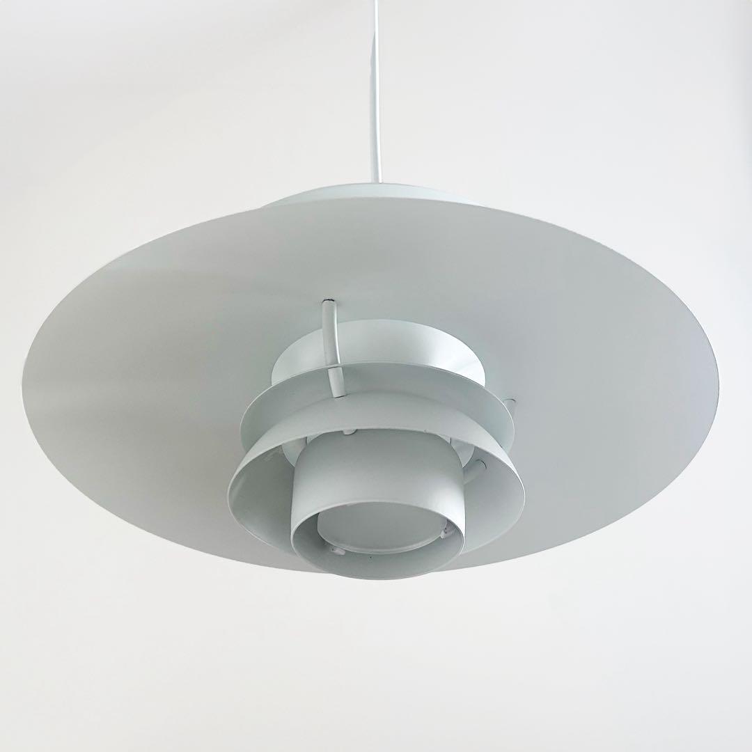 新品 ルイスポールセン PH5 モノクロームホワイト リプロダクト φ50