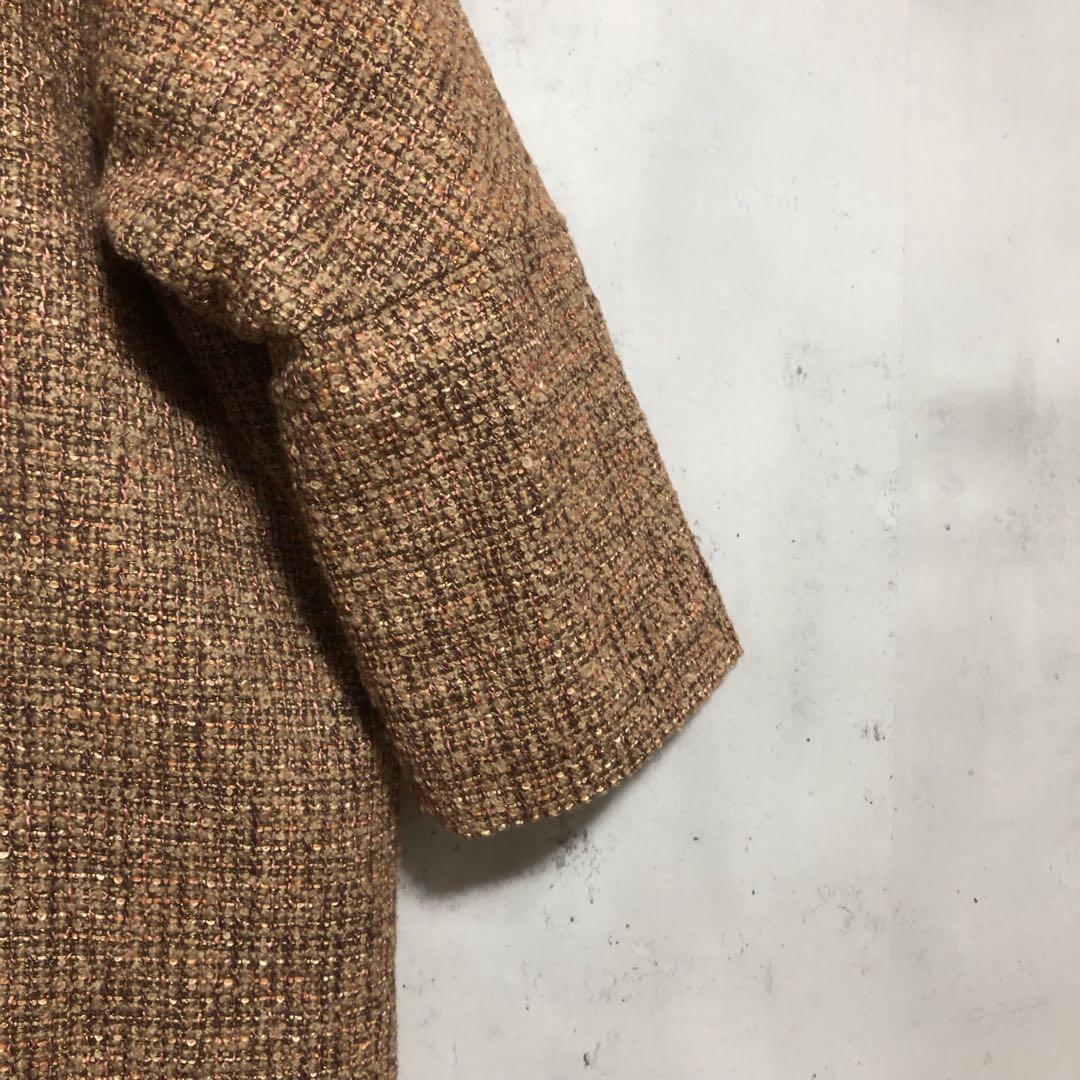 Drowse and yet バックリボン ツイードコート 良品