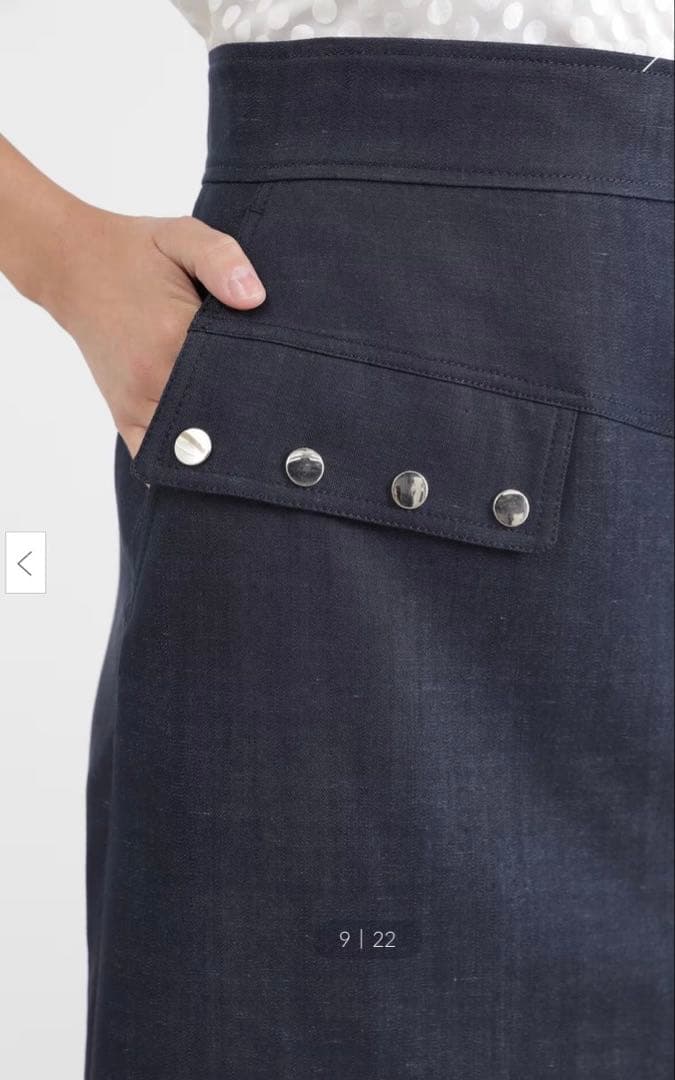 Pinky&Dianneメタルドットポイントスカート サイズ38