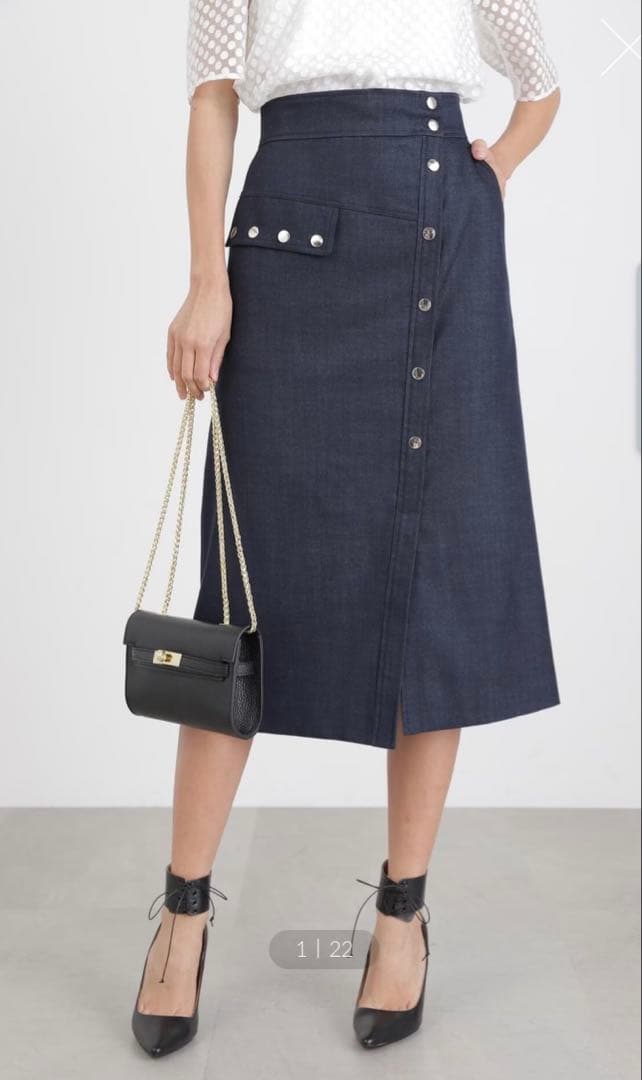 Pinky&Dianneメタルドットポイントスカート サイズ38