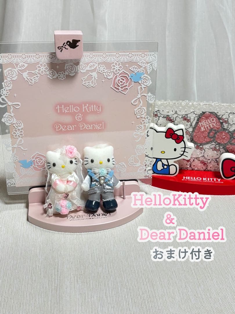 ウェディングキティ&ダニエルフォトフレーム 希少レア ハローキティ