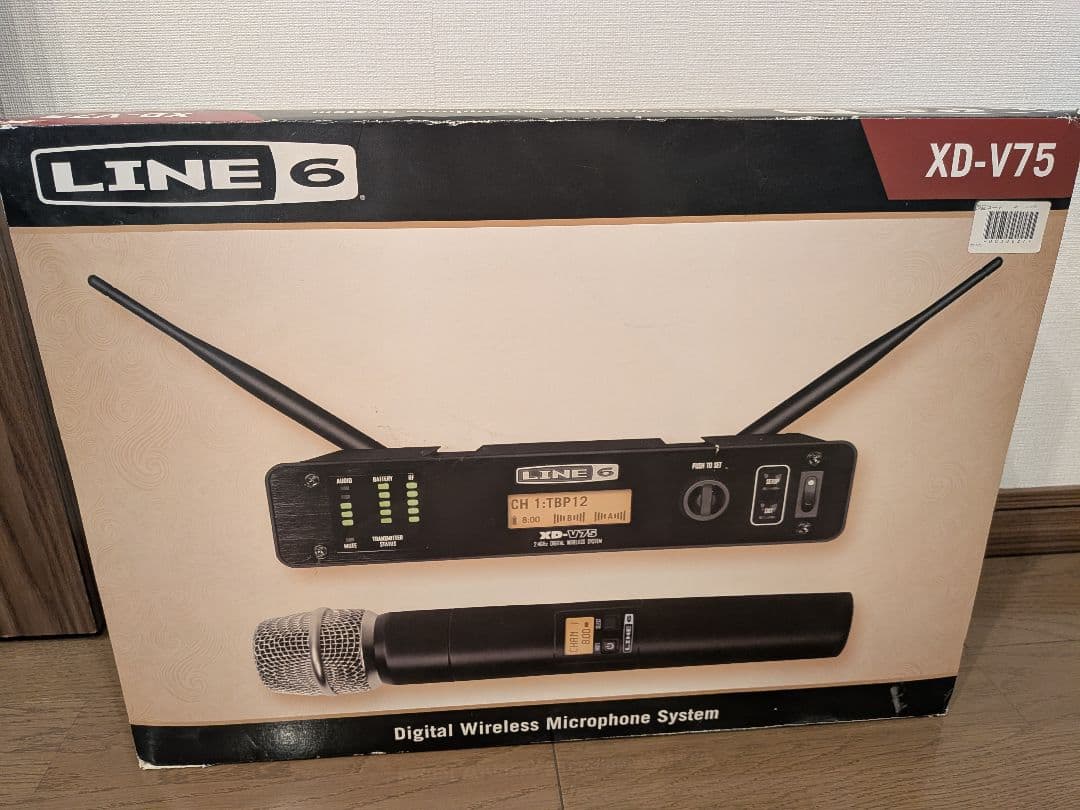 LINE6 XD-V75 THH12 ワイヤレスマイク&受信機