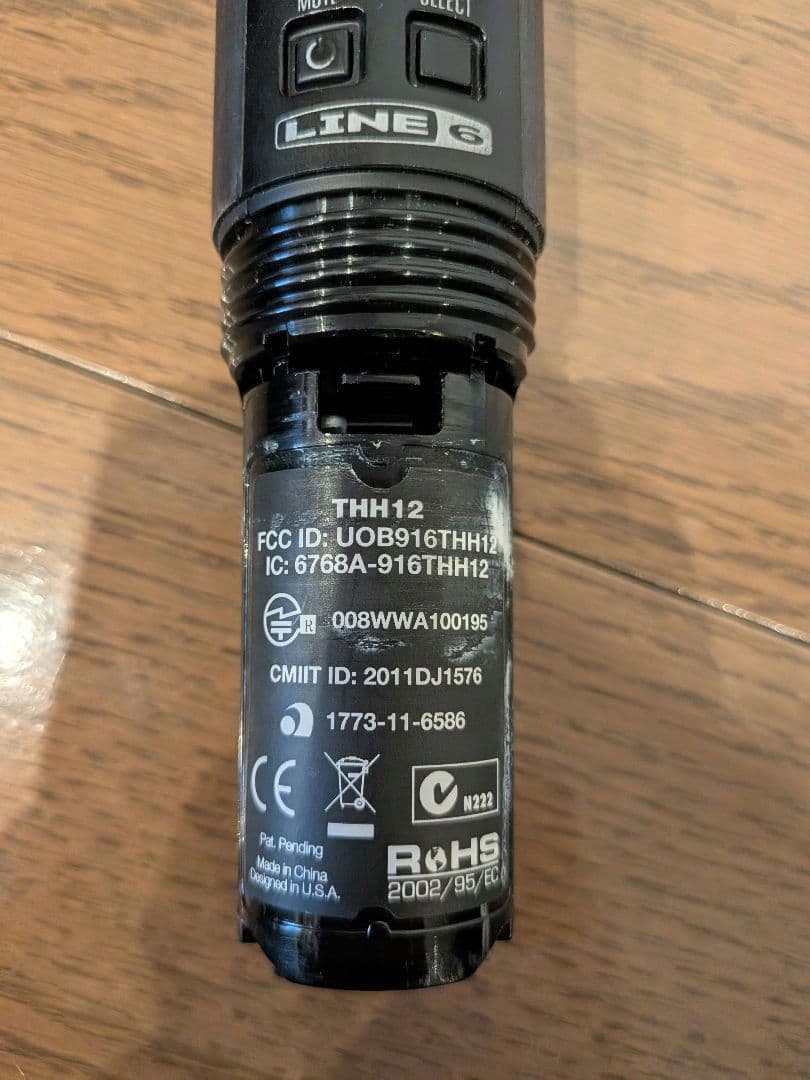 LINE6 XD-V75 THH12 ワイヤレスマイク&受信機