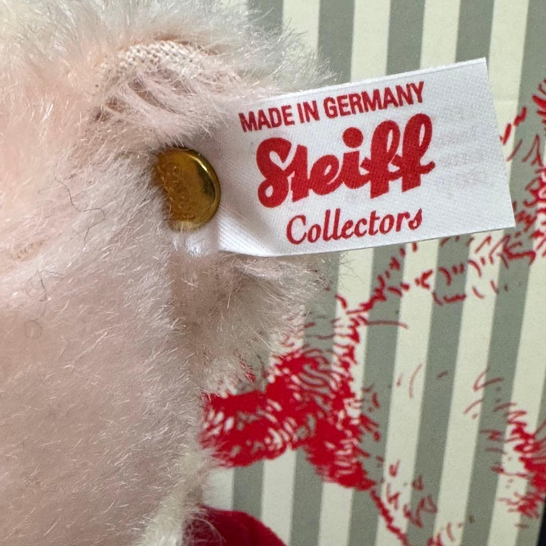 137-68 限定品 シュタイフ 2020 リトルサンタ ピンク テディベア