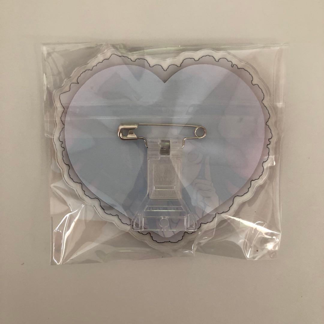 ダンガンロンパ ハート型アクリルバッジ 罪木蜜柑