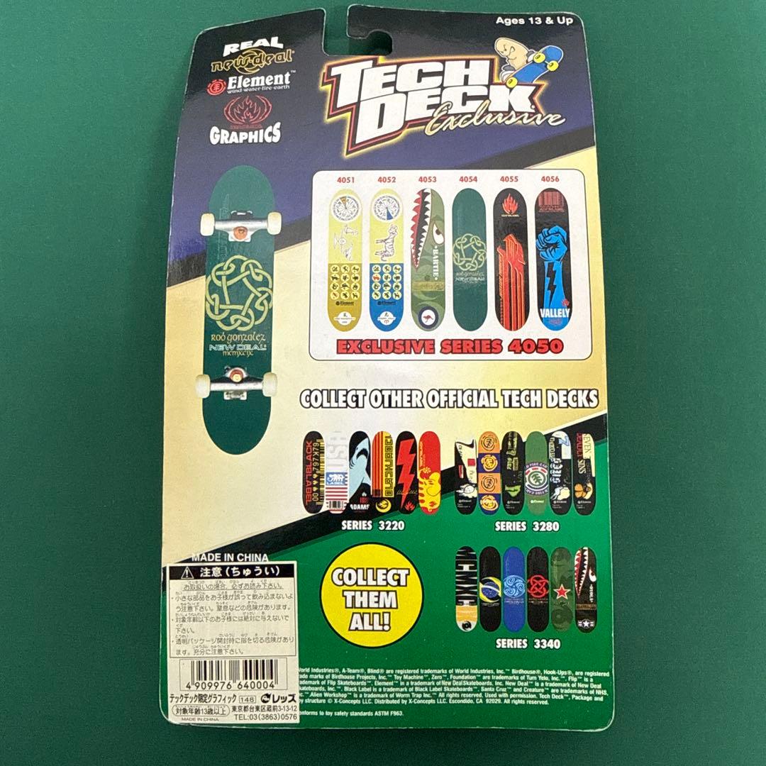 Tech Deck Exclusive newdeal 4050 ルーゴンザレス-直販特価