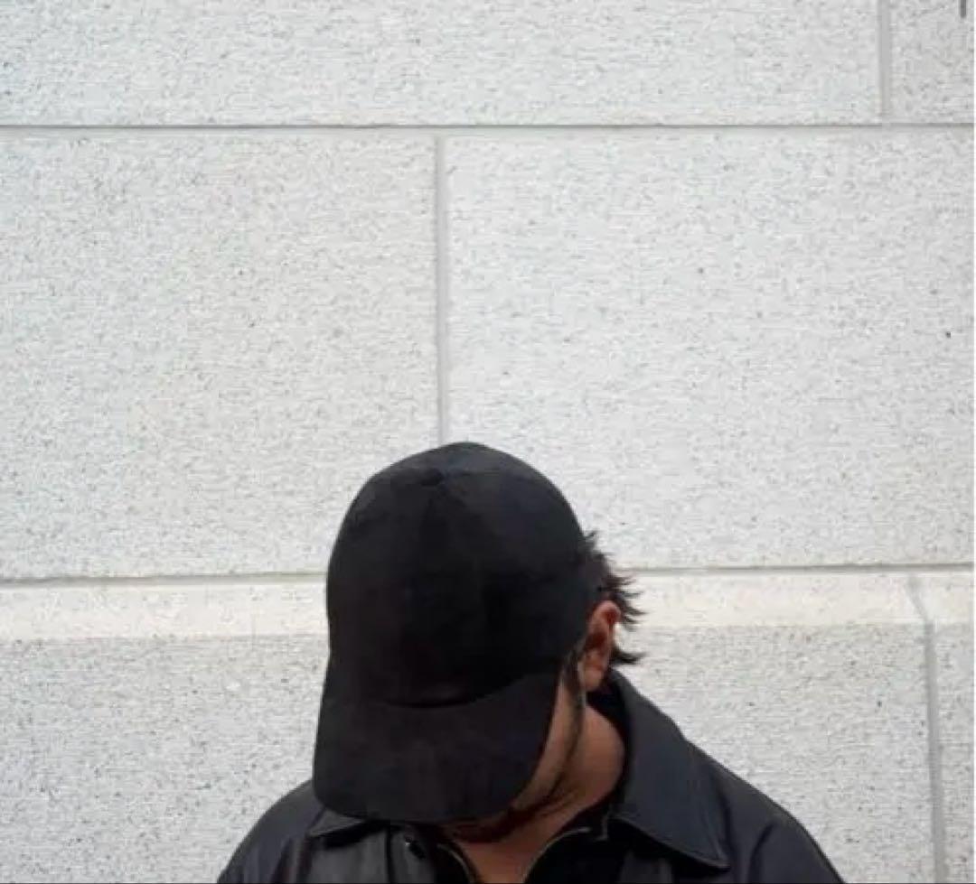 DECi Suede 6panel Cap ovy Black スエードキャップ