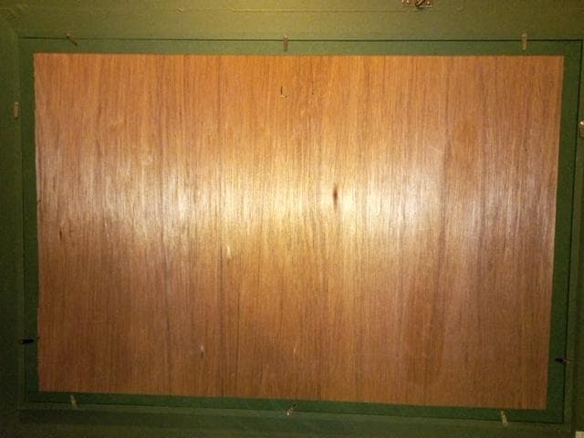 緑と金の木製額縁（水彩画用） - メルカリ