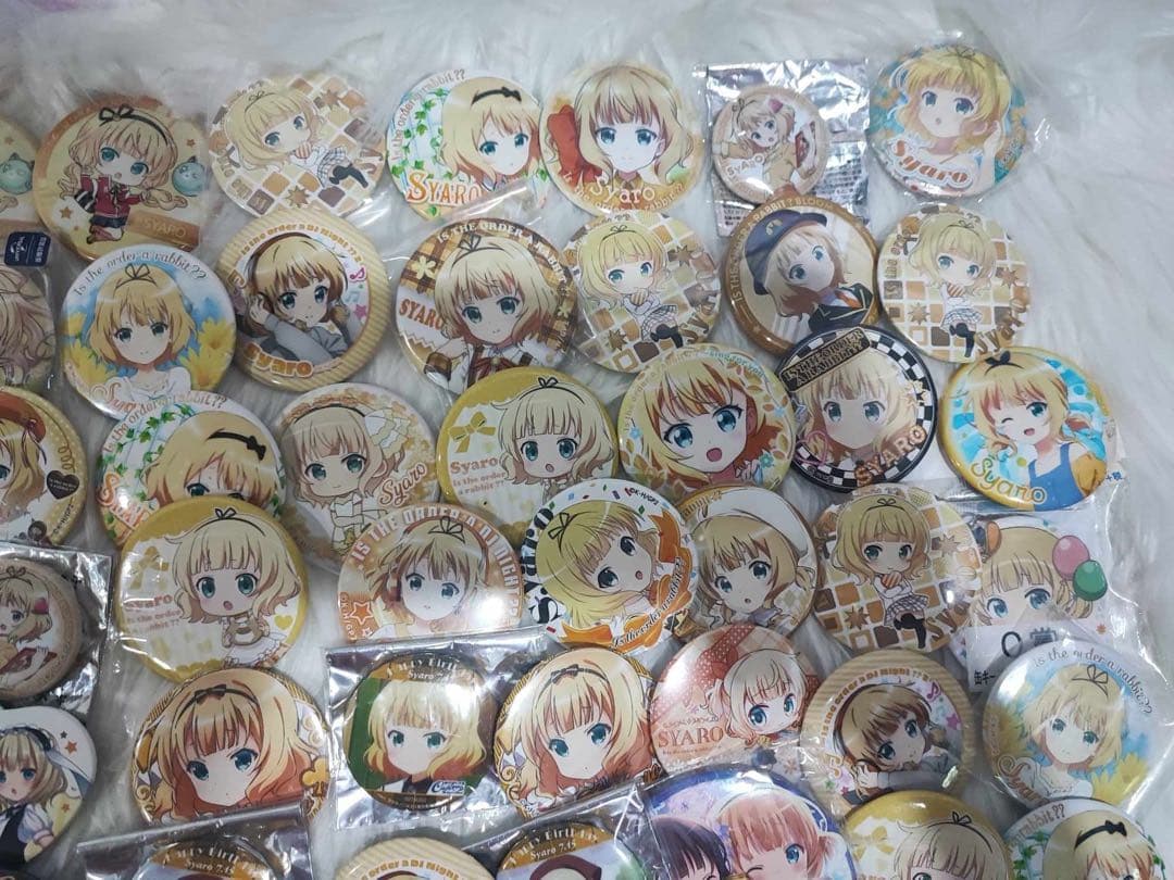 ごちうさ ご注文はうさぎですか？ シャロ 缶バッジ SYARO 缶バッジ 2個