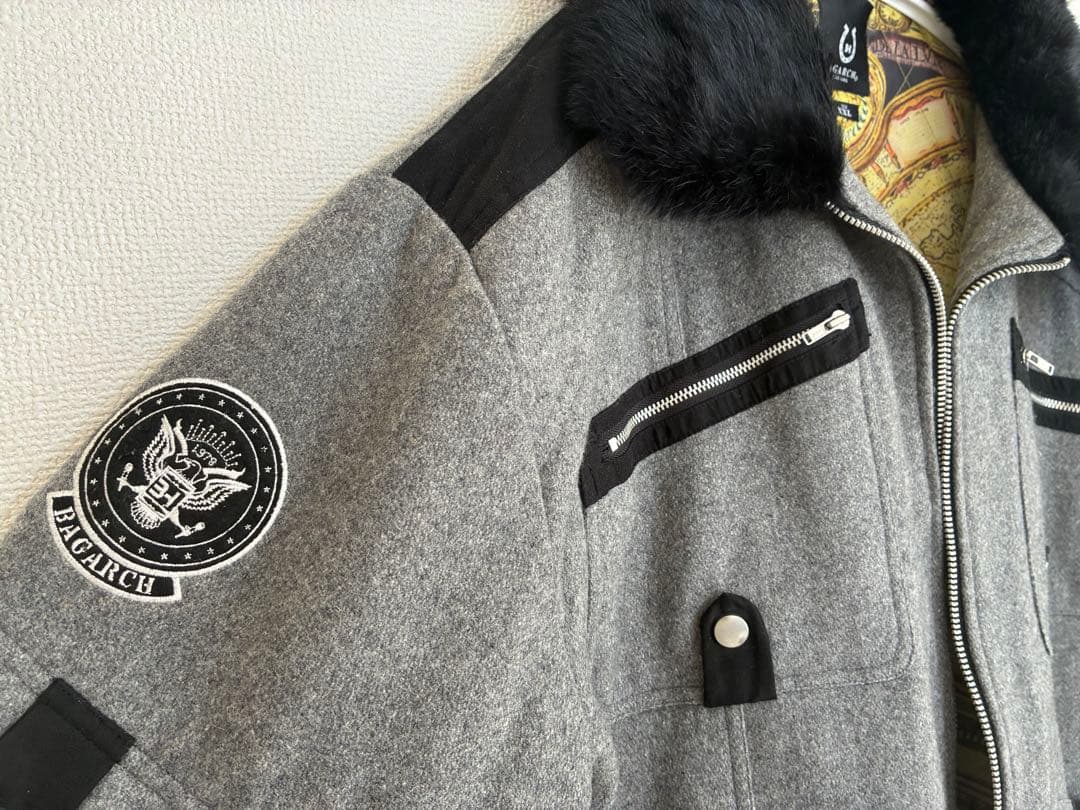 BAGARCH グレー ジャケット XXL
