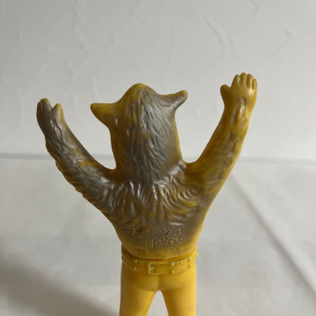 ⚠️レア 仮面ライダー 狼男 オオカミ男 旧バンダイ ミニソフビ ポピー