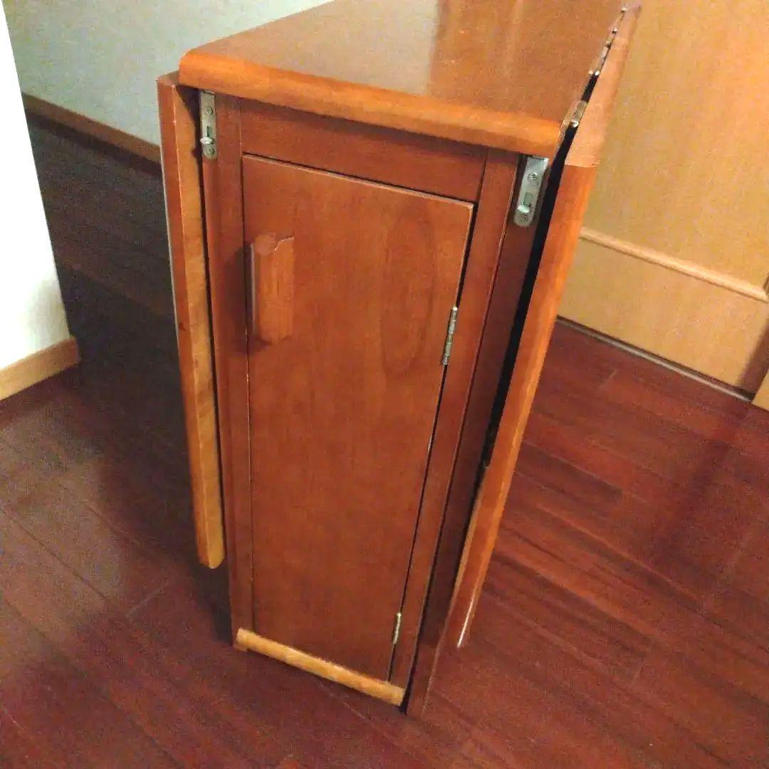 【ひよひよ】天然木 折りたたみ式 バタフライ ダイニングテーブル 送料無料