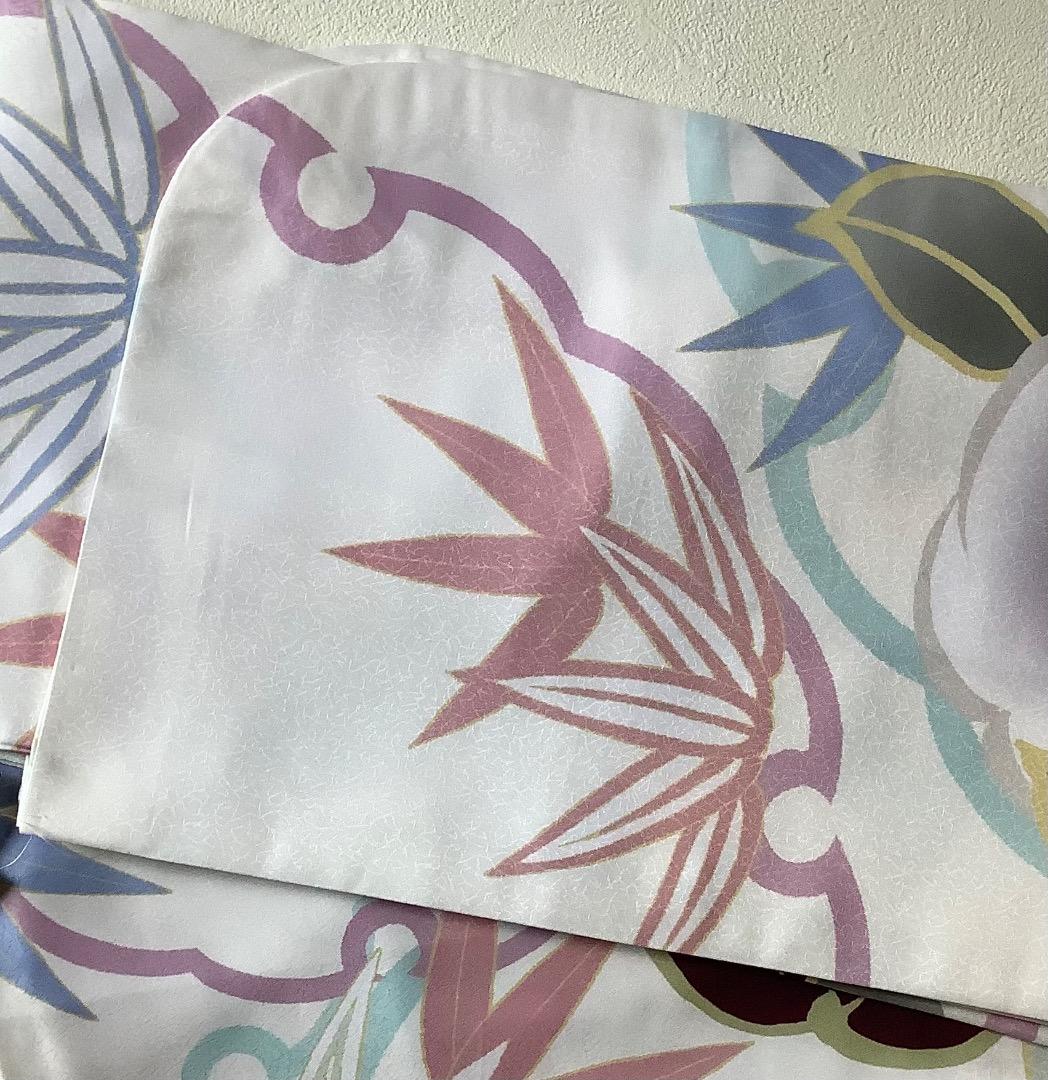 振袖 単品 HL 絵羽柄 ポリエステル ダスティーカラー no.208 レディース