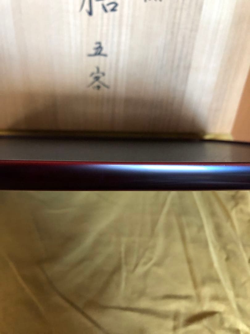 輪島塗　卓上膳 5客セット