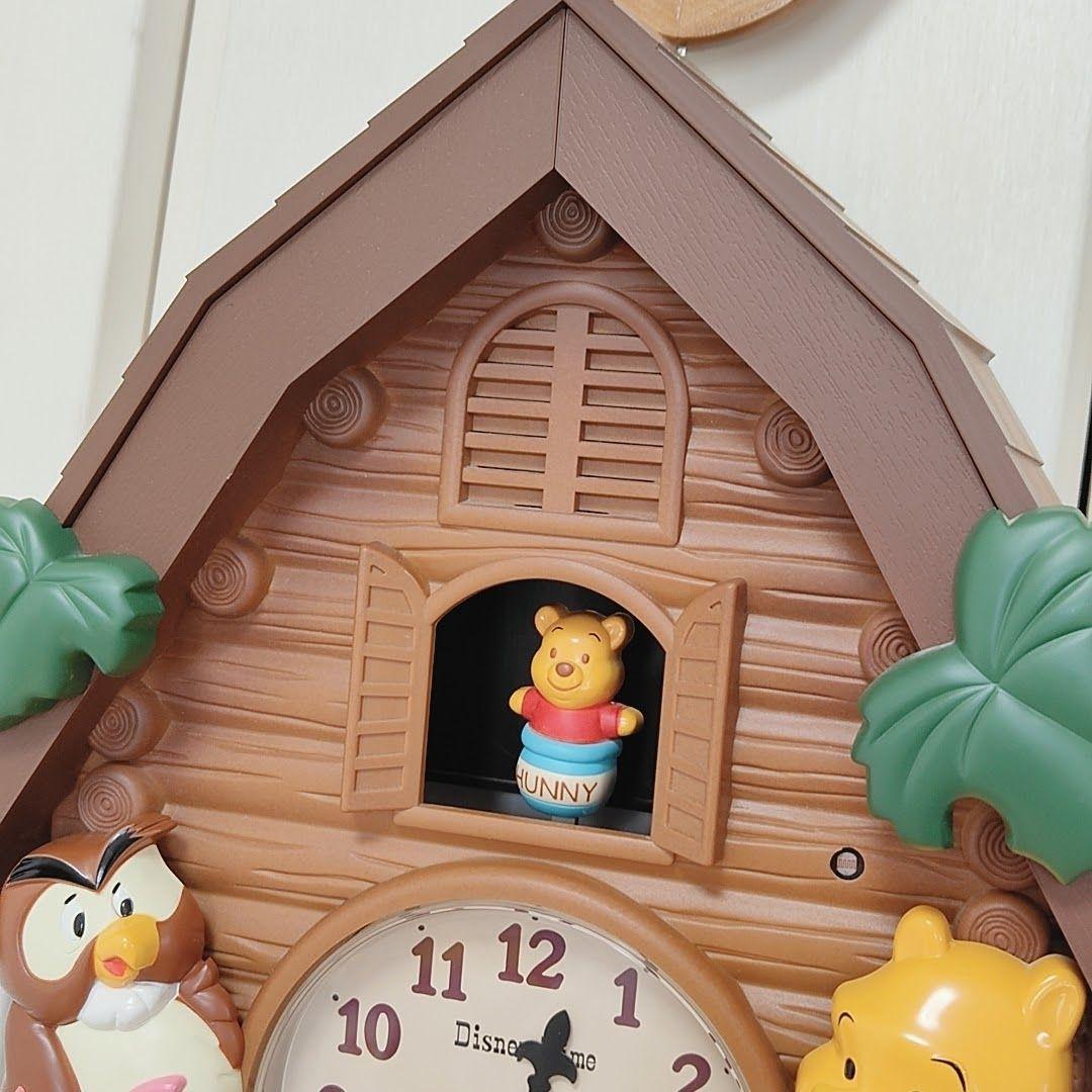 ★美品★動作確認済み＊プーさん＊振り子時計＊廃盤品