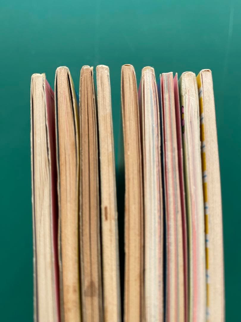 昭和、なかよし付録ギャルズ百科9冊＋エンジョイクッキング1冊