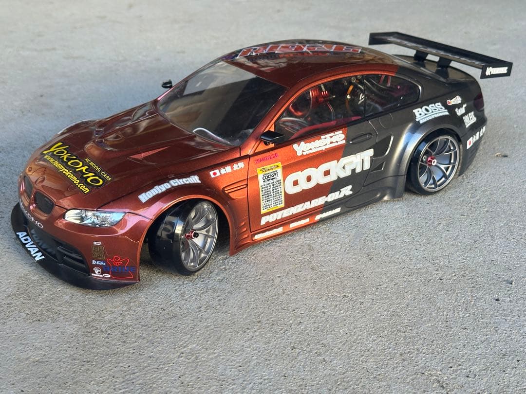 BMW M3 d1 フォーミュラドリフト仕様　ラジコンボディ