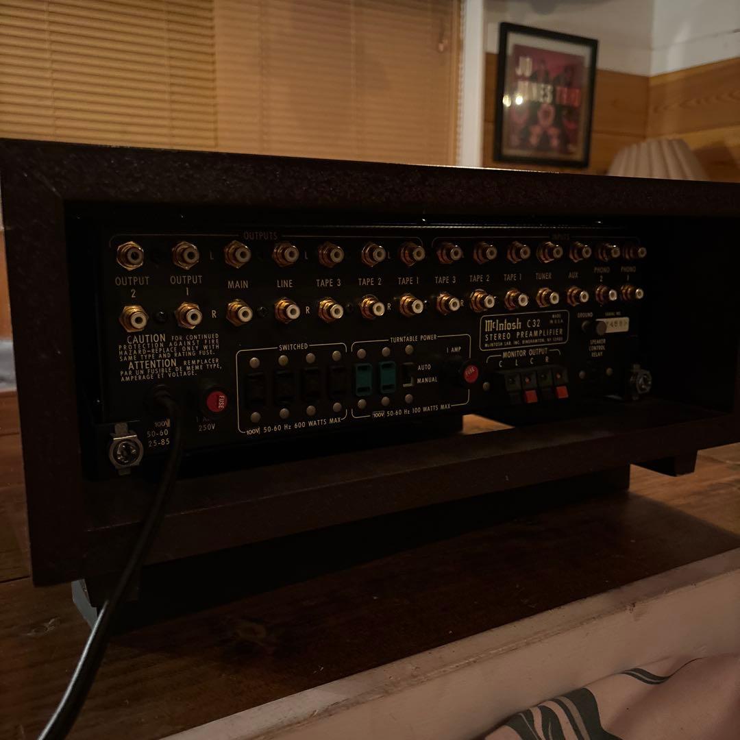 マッキントッシュC32プリアンプ当時定価¥780000 - メルカリ