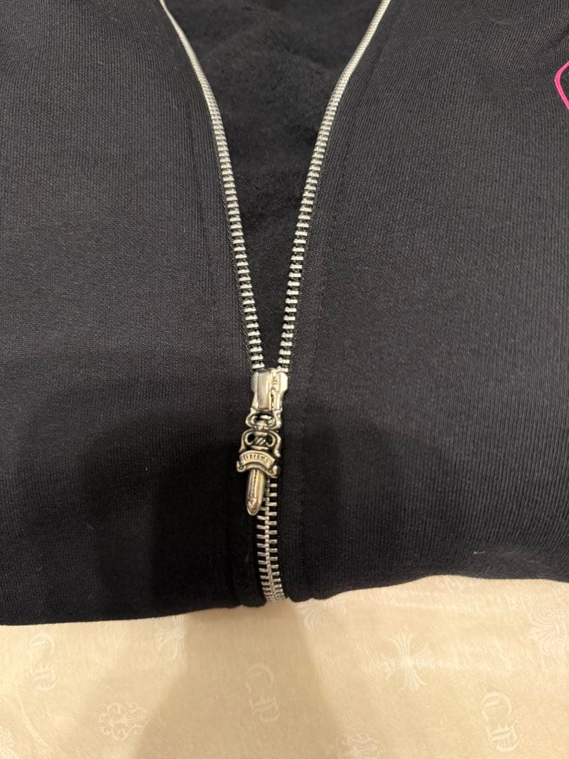 Chrome Hearts ブラックパーカー　Lサイズ