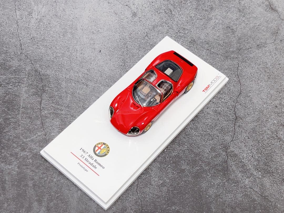 TSM 1/43 アルファロメオ 33 ストラダーレ 1967 プロトタイプ