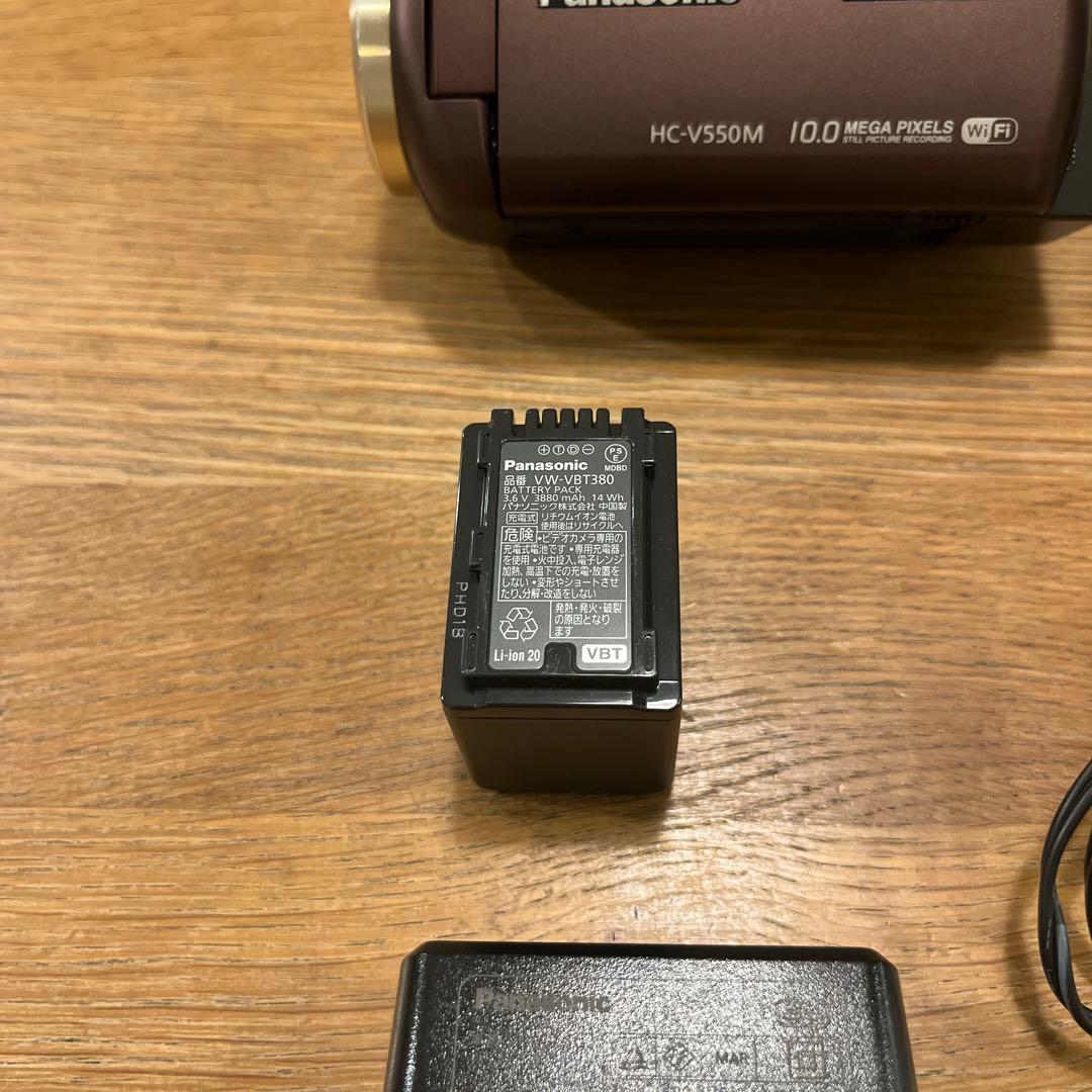 【値下げ】Panasonic HC-V550M ビデオカメラ