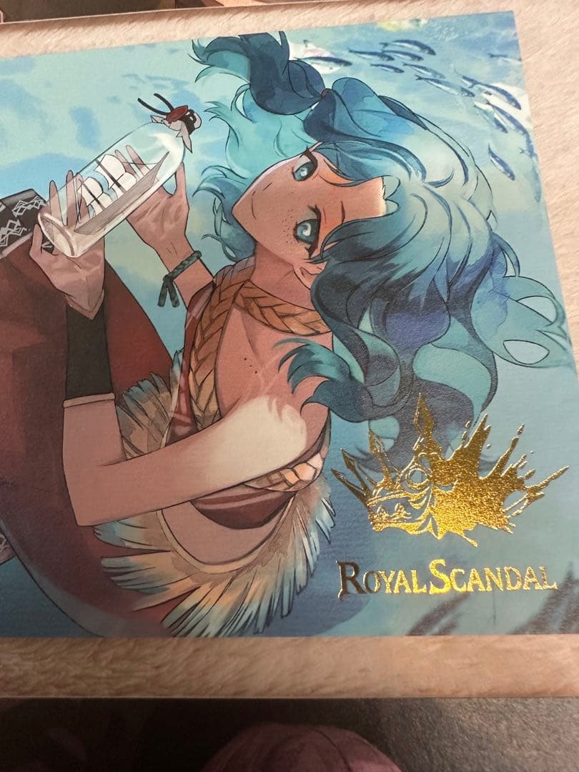 【入手困難】ロイヤルスキャンダル　箔押し　ポストカード　全種