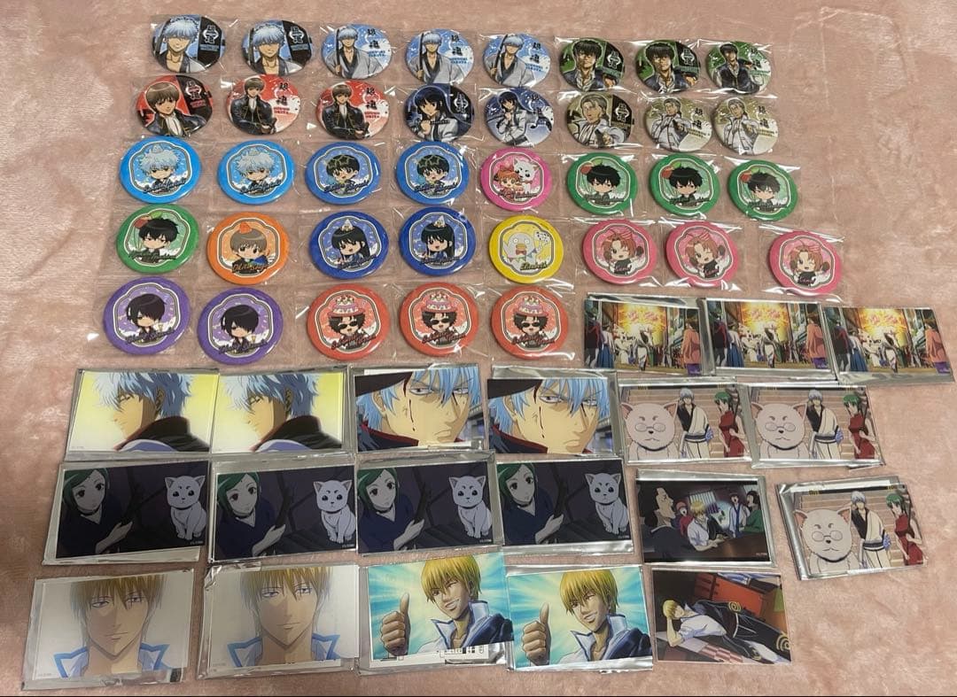 【バラ売り可】銀魂 フィギア 缶バッジ ファイル ラバーチャーム 坂田銀時 土方