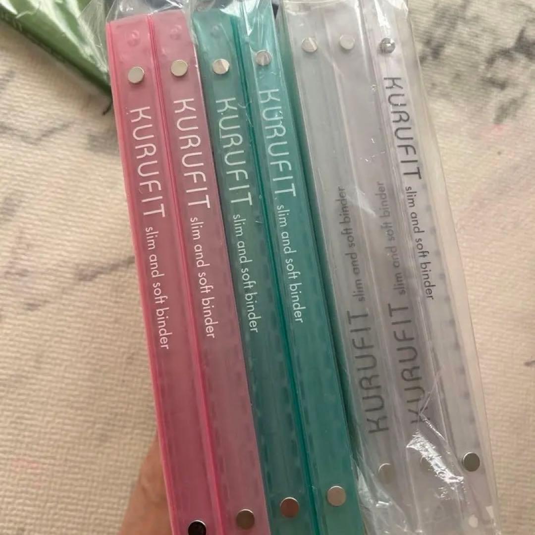 新品 15冊 A5 バインダー ファイル クルフィット KURUFIT 新品 15冊 A5