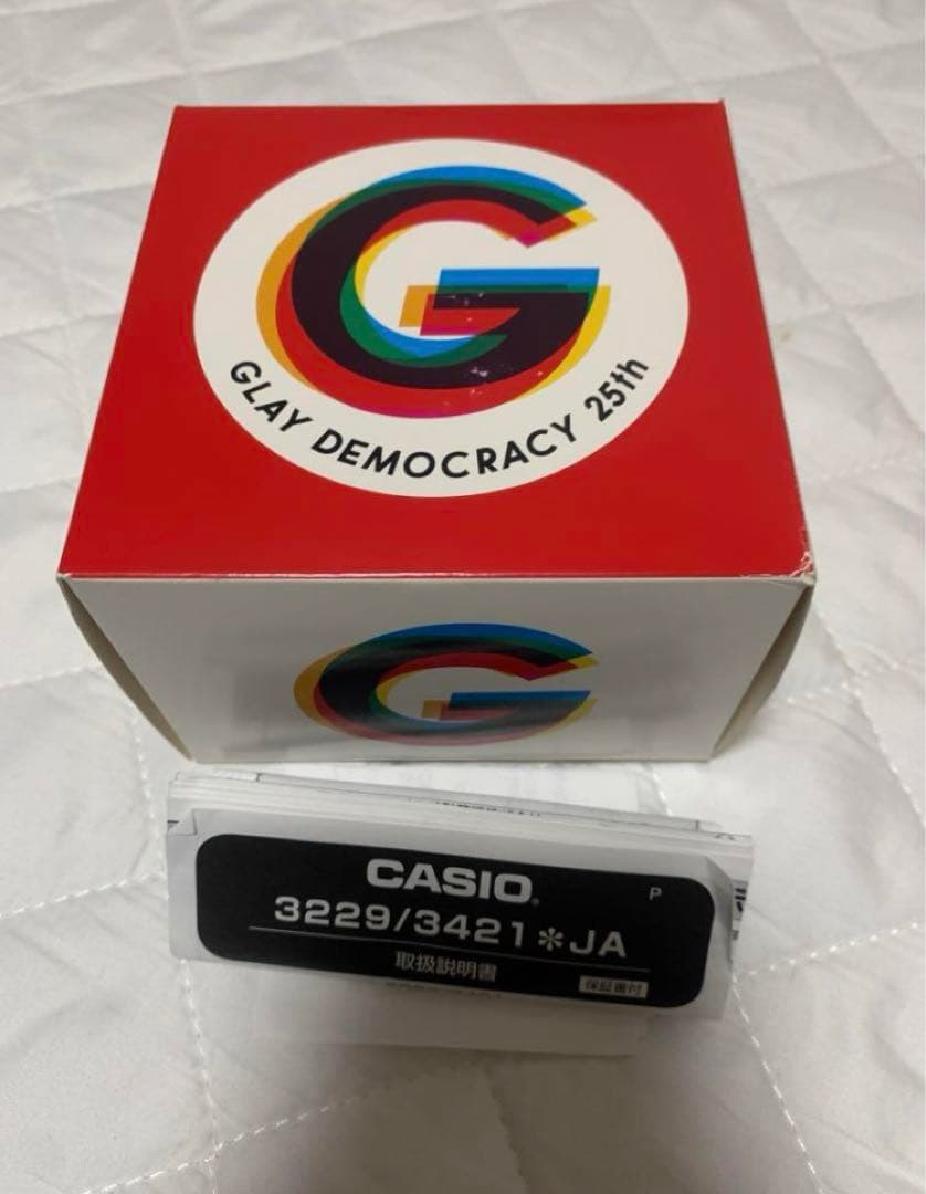 GLAY 25th Anniversary LIMITED G-SHOCK