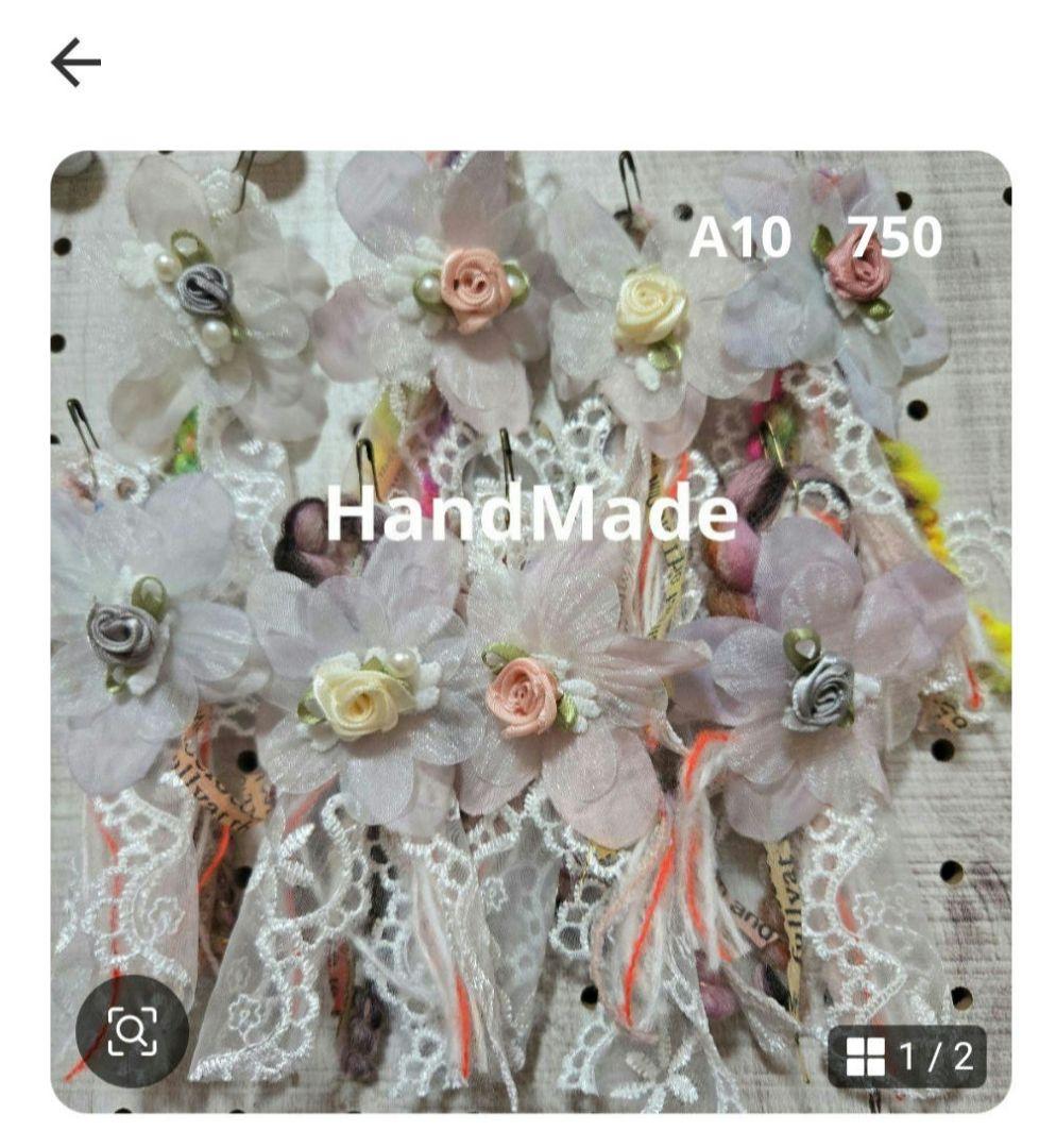 いちごパフェ様✨専用ハンドメイドタッセルチャーム約12×5cm I