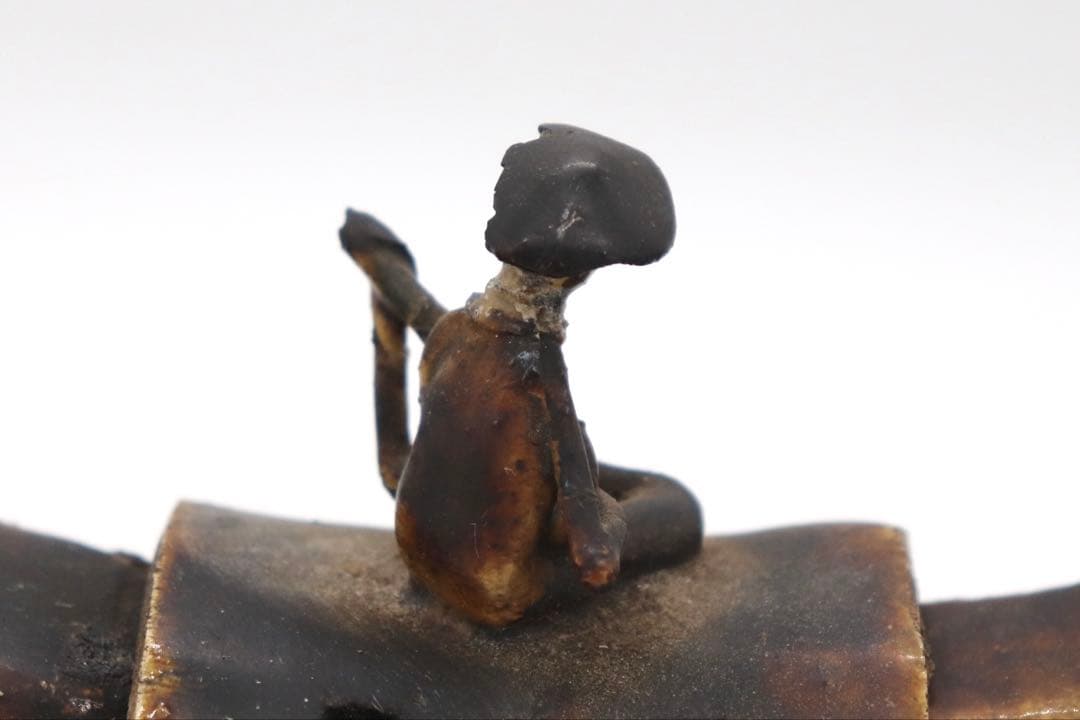 中国 磁州窯 黄釉 牛童子型香炉 送料込み250621 - メルカリ