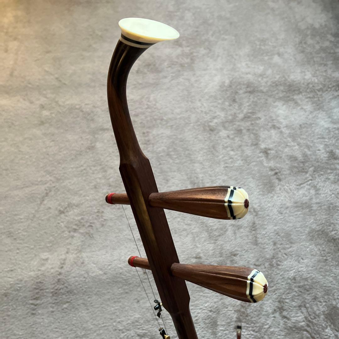 中国謹製　古月琴坊　ニ胡　専用ケース　セット