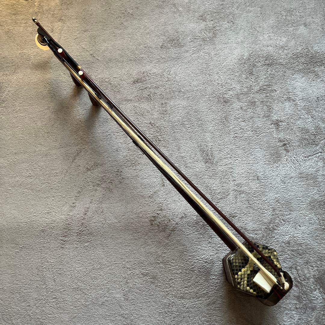 中国謹製　古月琴坊　ニ胡　専用ケース　セット