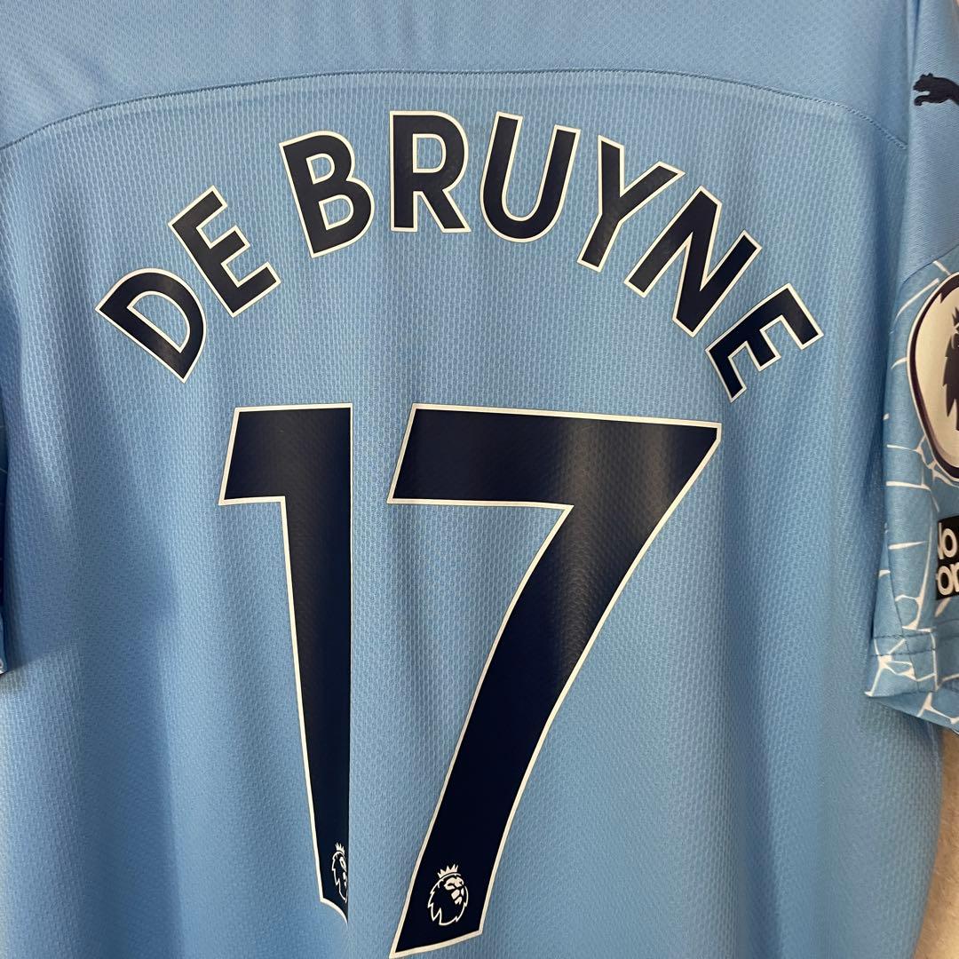 正規品】マンチェスター・シティ 20/21デ・ブライネ 17 XLフルパッチ