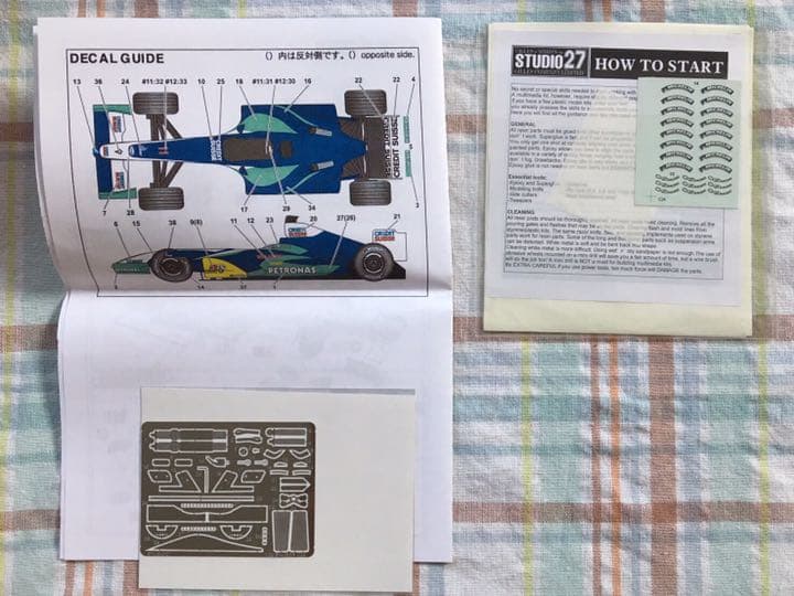 スタジオ27 1/20 ザウバー・ペトロナス C24 ジャック・ヴィルニューヴ