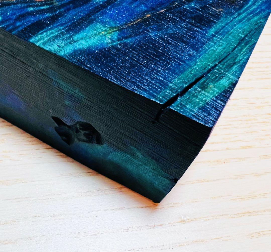 スタビライズドウッド　バール材　瘤材B4581