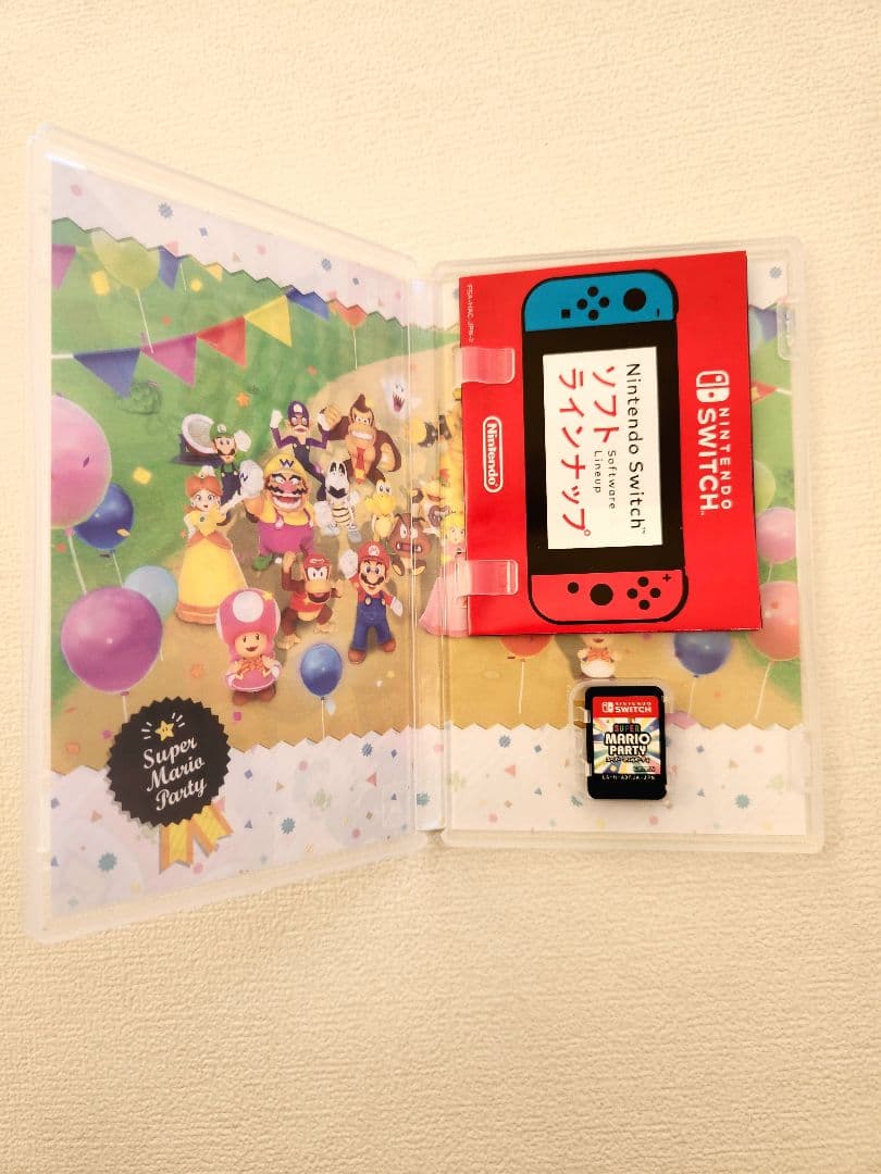 Nintendo Switch 本体（SDカード付き）+ソフト4本セット