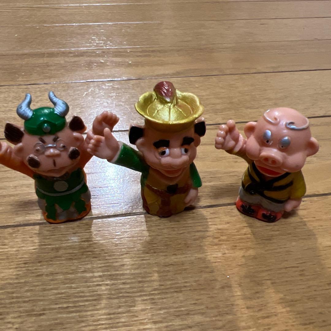 ドリフターズ　指人形　飛べ！孫悟空　西遊記　8体＋筋斗雲　当時物