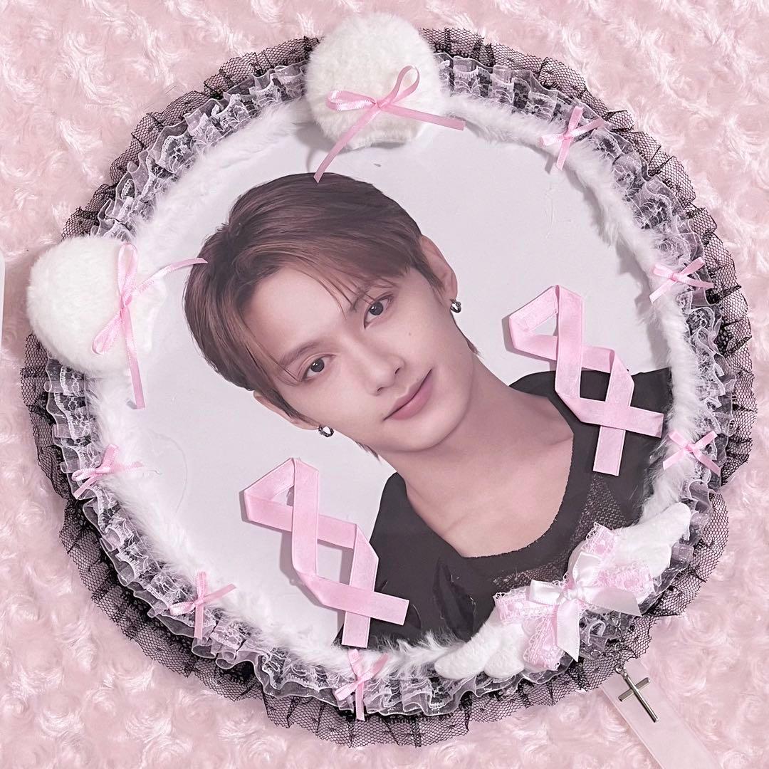 K-POP 丸型うちわカバー