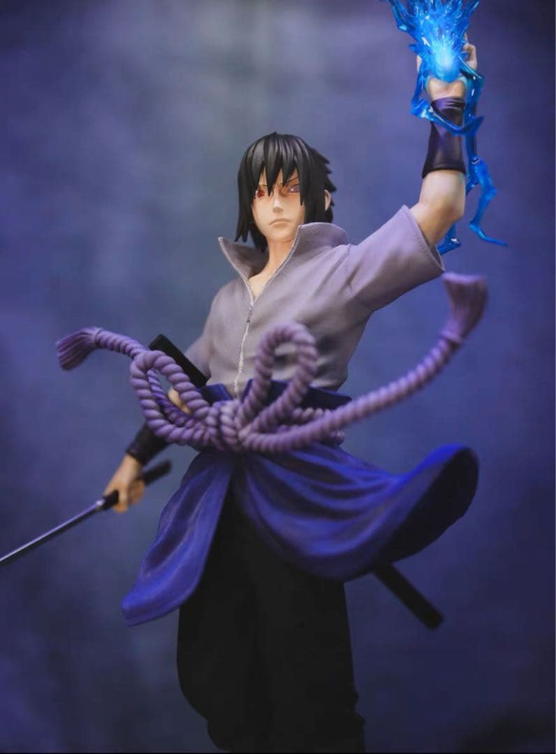 NARUTO ナルト うちはサスケ ガレージキット ガレキ スタチュー②④